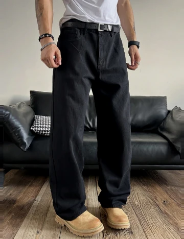 Blugi SHEIN, negru Negru