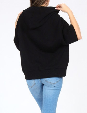 Hanorac Bershka, negru