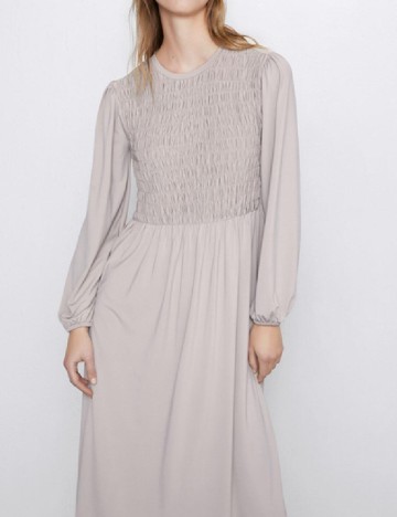 Rochie medie Zara, bej