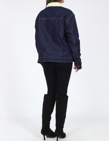 Jacheta Pull&Bear, bleumarin