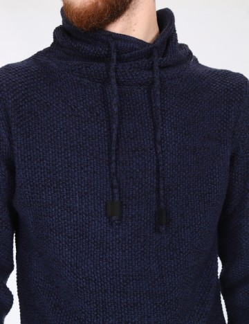 Pulover Pull&Bear, bleumarin