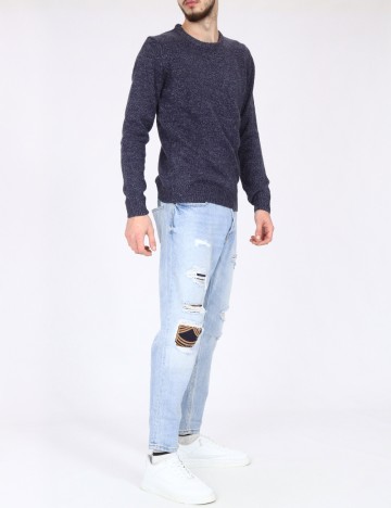 Bluza Pull&Bear, bleumarin