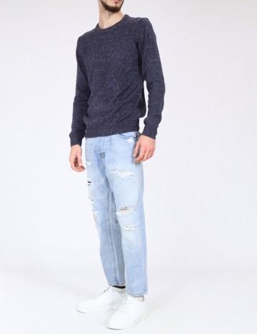 Bluza Pull&Bear, bleumarin