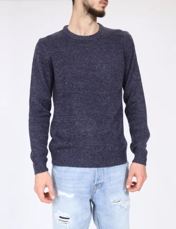 Bluza Pull&Bear, bleumarin Albastru