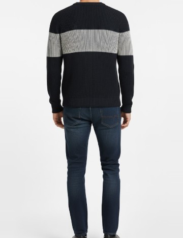 Pulover Pull&Bear, bleumarin inchis