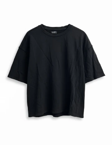 Tricou Oversize Zara, negru Negru