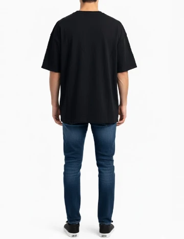 Tricou Oversize Zara, negru Negru