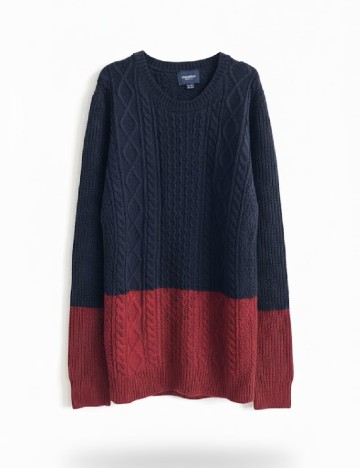 Pulover Pull&Bear, bleumarin