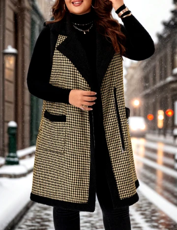 Vesta Emery Rose Curve, crem/maro Crem