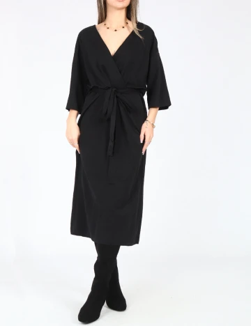 Rochie medie Zara, negru Negru