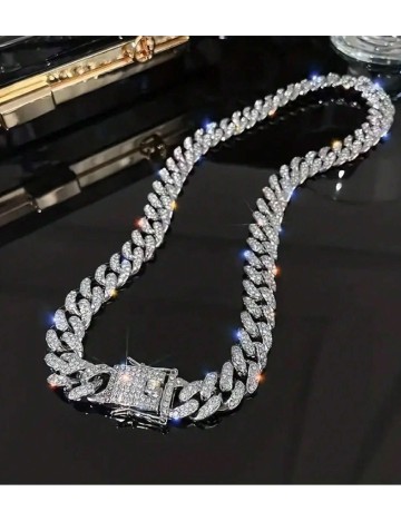 Colier SHEIN, argintiu