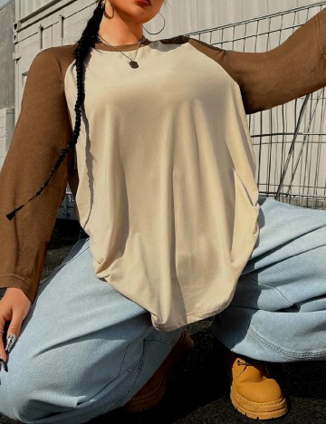 
						Bluza SHEIN CURVE, crem