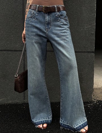 
						Blugi Dazy, albastru