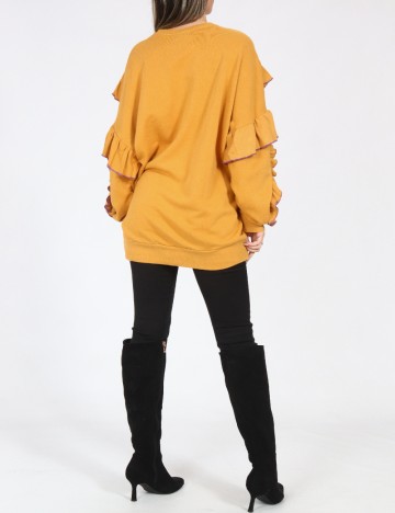 Bluza Oversize Bershka, galben