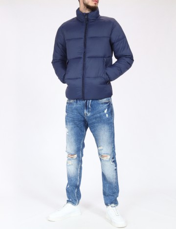 Geaca Pull&Bear, bleumarin