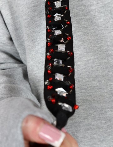 Rochie scurta Bershka, gri