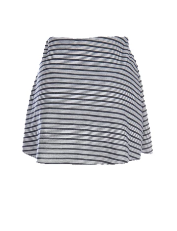 Fusta Zara, alb/negru Negru