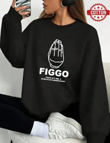 Bluza SHEIN, negru Negru