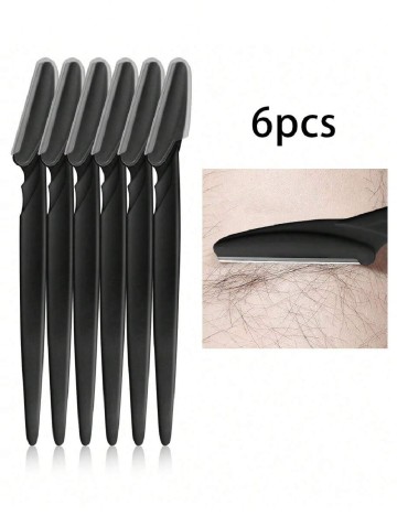 
						Set lame de ras 6 bucati SHEIN, negru