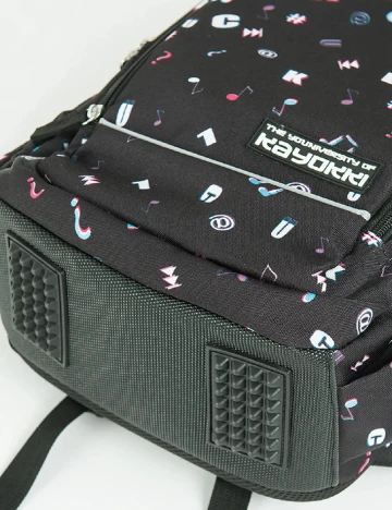 Ghiozdan Kayokki, negru Negru