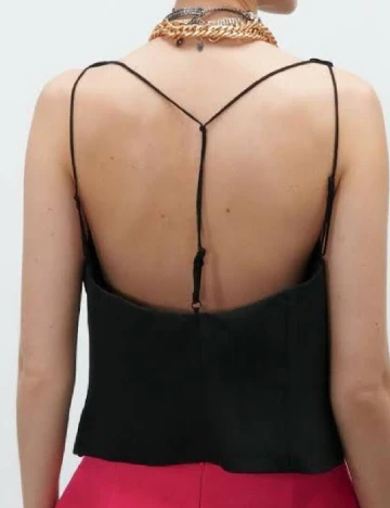 Top Zara, negru Negru