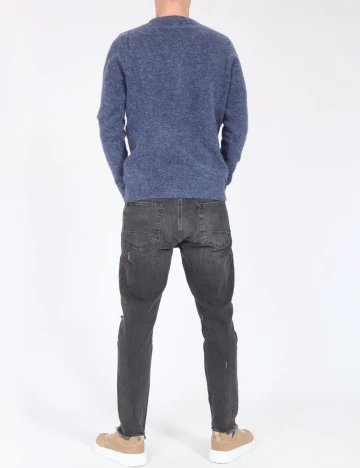 Pulover Pull&Bear, albastru Albastru