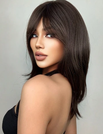 Peruca SHEIN, maro Maro