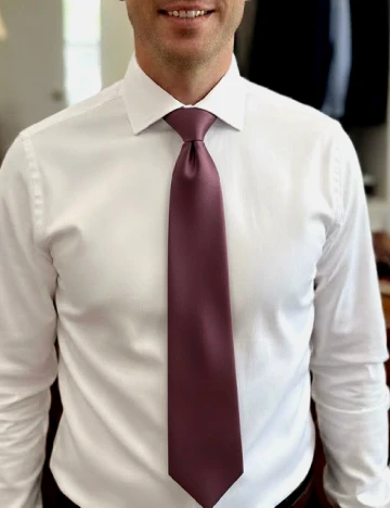 Cravata Zara, pruna Mov