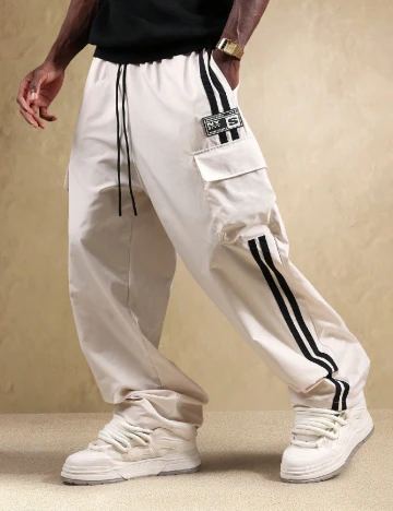 Pantaloni SHEIN, crem Crem