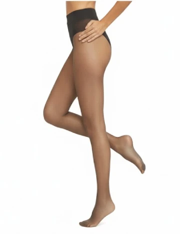 Ciorapi 8 DEN Oysho, negru Negru