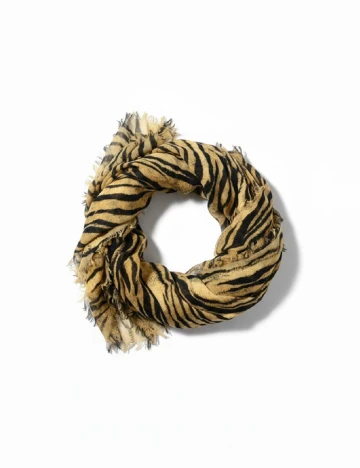 Esarfa Zara, animal print Animal print