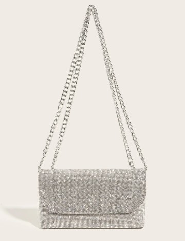 
						Geanta SHEIN, argintiu