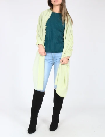 Esarfa Zara, verde Verde