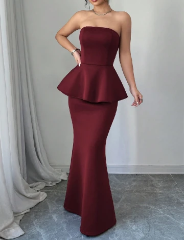 Rochie lunga SHEIN, visiniu Rosu