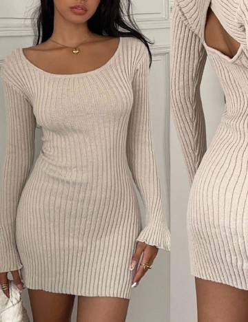 
						Rochie scurta SHEIN, bej