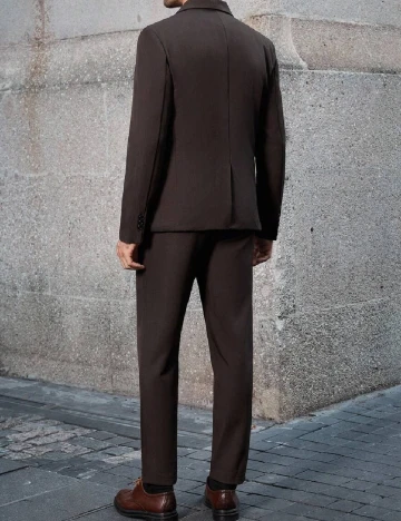 Costum SHEIN, maro inchis Maro