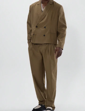 Sacou SHEIN, kaki Verde