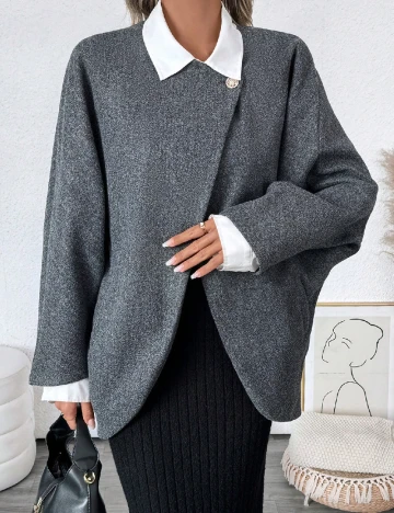 Jacheta SHEIN, gri Gri