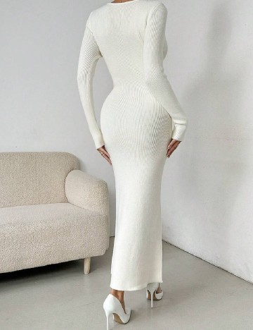 Rochie lunga SHEIN, alb