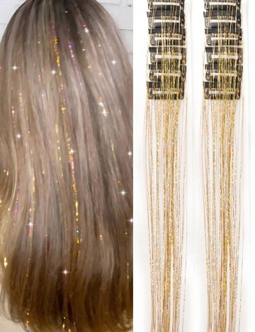 
						Extensie de par SHEIN, auriu