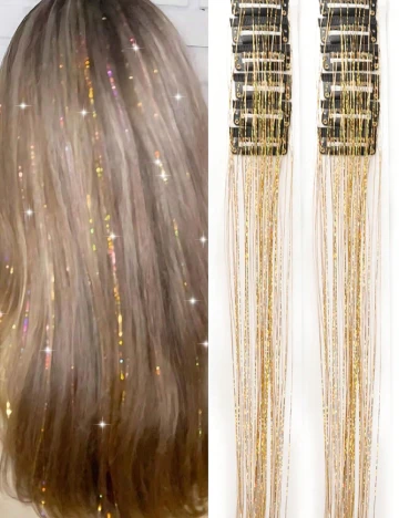 Extensie de par SHEIN, auriu Galben