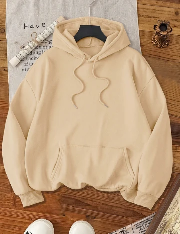 Hanorac SHEIN, crem Crem