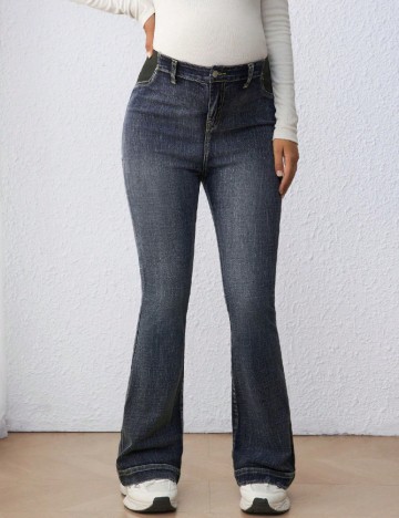 
						Blugi SHEIN Maternity, albastru