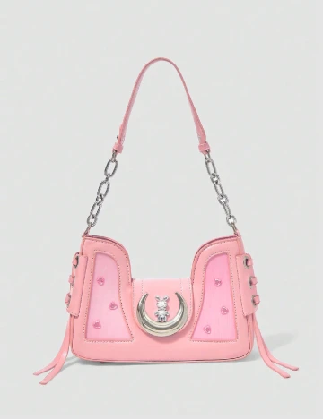 Geanta SHEIN, roz Roz