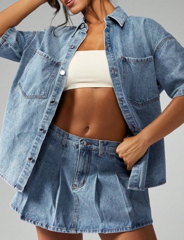 
						Jacheta Missguided, albastru