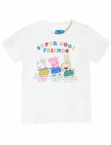 
						Tricou Cool Club, alb
