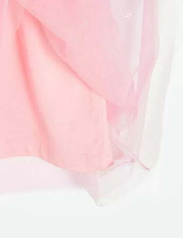 Rochie Cool Club, gri/roz Gri