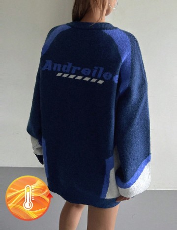 Pulover Dazy, albastru