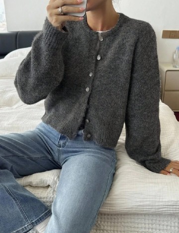 
						Cardigan Dazy, gri