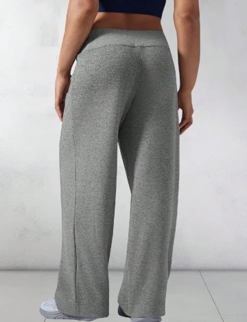 Pantaloni SHEIN CURVE, gri Gri